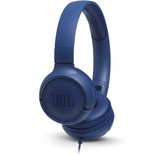 Handsfree 3.5mm JBL Tune 500, Albastru JBLT500BLU 