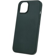 Husa MagSafe pentru Apple iPhone 14 Pro Max, OEM, Leather Mag, Verde 