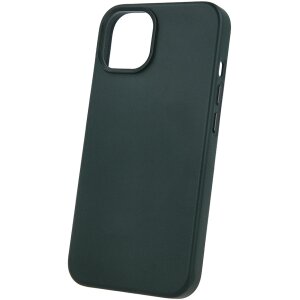 Husa MagSafe pentru Apple iPhone 14 Pro Max, OEM, Leather Mag, Verde 