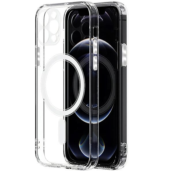 Husa MagSafe pentru Apple iPhone XR, OEM, Transparenta 