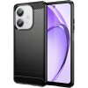 Husa pentru Oppo A40 4G, OEM, Carbon Pro, Neagra 