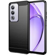 Husa pentru Oppo A80 5G, OEM, Carbon Pro, Neagra 