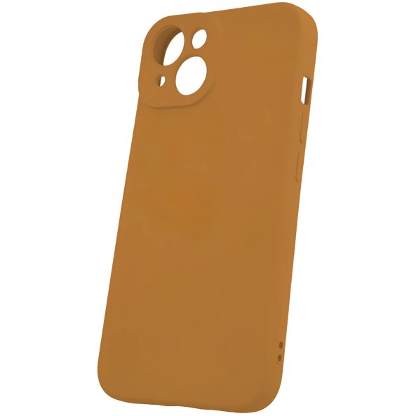 Husa pentru Samsung Galaxy A35 5G A356, OEM, Silicone, Maro 