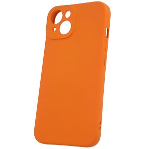 Husa pentru Samsung Galaxy S23 FE S711, OEM, Silicone, Portocalie 