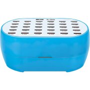 Incarcator Retea Relife RL-304M, 160W, 2.4A, 30 x USB-A, Albastru