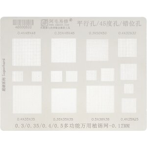 Sita BGA Amaoe, Universala (0.3 / 0.35 / 0.4 / 0.5, 0.12mm)