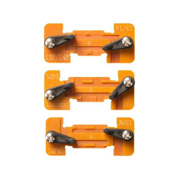 Suport Sudura Terminale Acumulator QIANLI pentru seria Apple iPhone 13 - 14, 3in1 