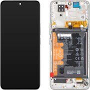 Display cu Touchscreen Honor 200, cu Rama, Argintiu (Moonlight White), Service Pack 0235ALRK 