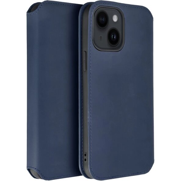 Husa pentru Samsung Galaxy A16 5G A166 / A16 4G A165, OEM, Dual Pocket, Bleumarin 