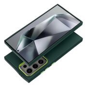Husa pentru Samsung Galaxy S24 FE S721, OEM, Frame, Verde 