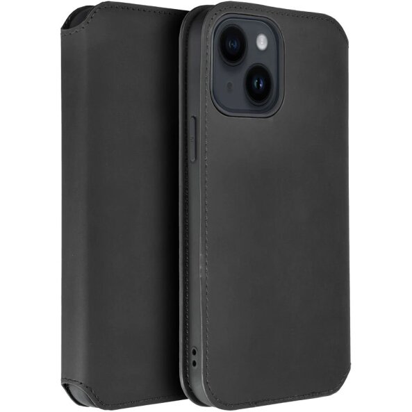 Husa pentru Xiaomi Redmi 14C, OEM, Dual Pocket, Neagra 