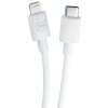 Cablu Date si Incarcare USB-A - Lightning 3MK Hyper, 20W, 1.2m, Alb 