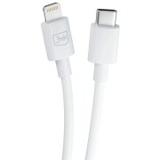 Cablu Date si Incarcare USB-A - Lightning 3MK Hyper, 20W, 1.2m, Alb 