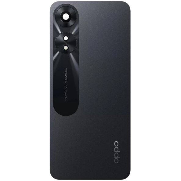 Capac Baterie Oppo A78 5G, Negru (Glowing Black), Swap 