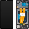 Display cu Touchscreen MP compatibil cu Samsung Galaxy A05 A055, cu Rama, Negru 