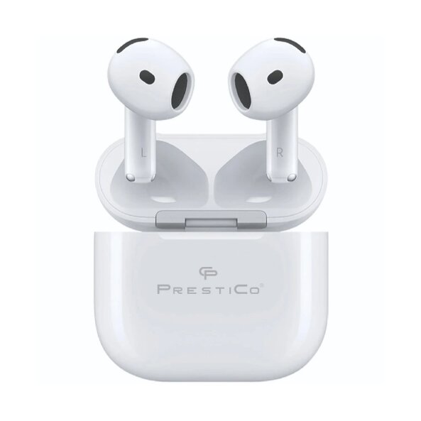 Handsfree Bluetooth Prestico JL6 Air Blue Pro X6, TWS, Alb 