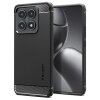 Husa pentru Xiaomi 14T, Spigen, Rugged Armor, Neagra ACS08857 