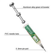 Piston Dozator din Aluminiu BST-013 pentru Flux de Sudura BGA, Ulei Verde si Masca UV