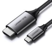 Cablu Audio si Video HDMI la USB Type-C UGREEN MM142, 1.5 m, 4K UHD, Negru 