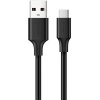 Cablu Date si Incarcare USB la USB Type-C UGREEN US184, 1 m, Negru 