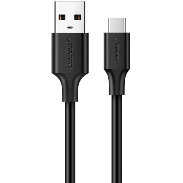 Cablu Date si Incarcare USB la USB Type-C UGREEN US184, 1 m, Negru 