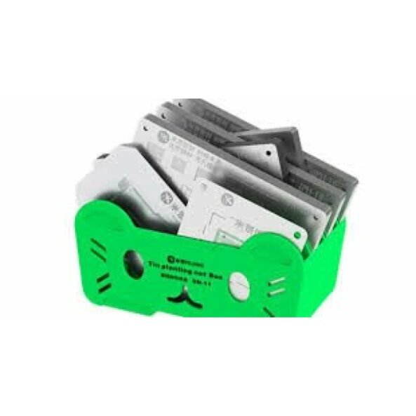 Cutie de Depozitare Mijing SN-11 pentru Sabloane Reballing - Reparatii Telefoane Mobile