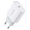 Incarcator Retea USB UGREEN CD137, 18W, Quick Charge, 1 X USB Tip-C, Alb 