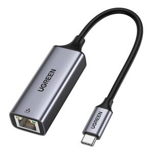 Placa Retea UGREEN, USB Type C - RJ45, Neagra CM199 