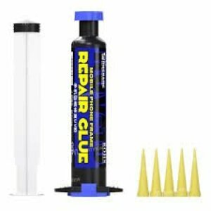 Adeziv UV Transparent Mechanic HUV-10 10g pentru Repararea Fracturilor Cadrului Telefonului Mobil