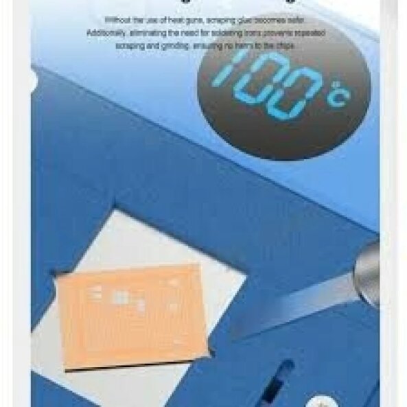 Dispozitiv Incalzire Sunshine SS-T12C cu Temperatura Constanta pentru Indepartarea Adezivului de pe Cipuri IC