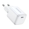 Incarcator Retea UGREEN CD318, 20W, 3A, 1 x USB-C, Alb 