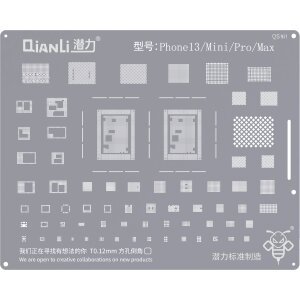 Sita BGA QIANLI QS161 pentru Apple iPhone 13 / 13 mini / 13 Pro / 13 Pro Max 