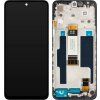 Display cu Touchscreen MP compatibil cu Xiaomi Redmi 12, cu Rama, Negru 