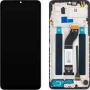 Display cu Touchscreen MP compatibil cu Xiaomi Redmi 13R / 13C, cu Rama, Negru 