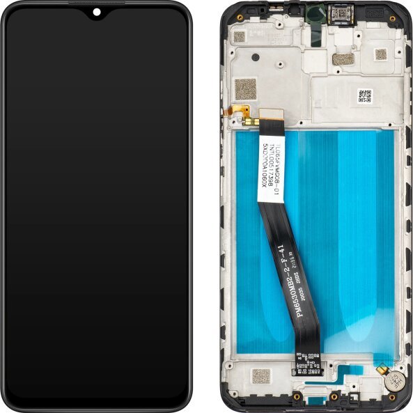 Display cu Touchscreen MP compatibil cu Xiaomi Redmi 9, cu Rama, Negru 