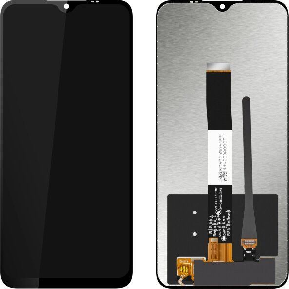 Display cu Touchscreen MP compatibil cu Xiaomi Redmi 9A, cu Rama, Negru 