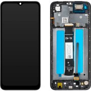 Display cu Touchscreen MP compatibil cu Xiaomi Redmi A2+ / A2 / A1+ / A1, cu Rama, Negru 