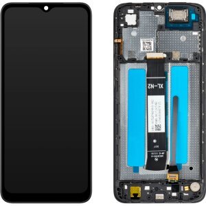 Display cu Touchscreen MP compatibil cu Xiaomi Redmi A2+ / A2 / A1+ / A1, cu Rama, Negru 