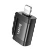 Adaptor OTG USB-A - Lightning HOCO UA31A, Negru 