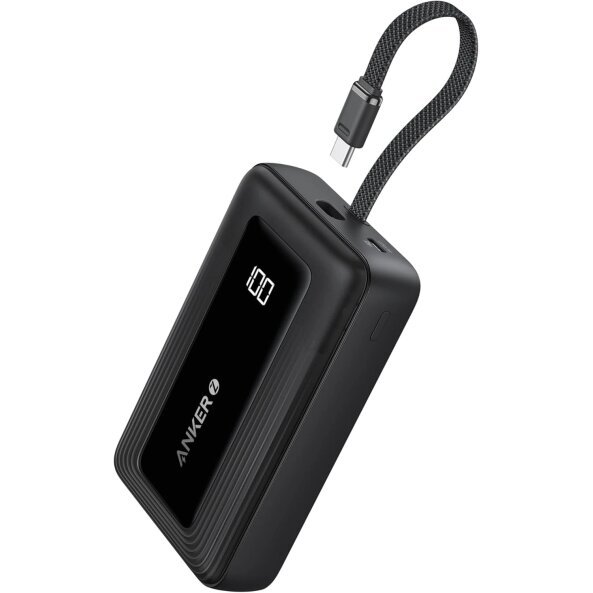 Baterie Externa Anker Zolo, 20000mAh, 30W, QC, 1 x USB-C, Neagra 