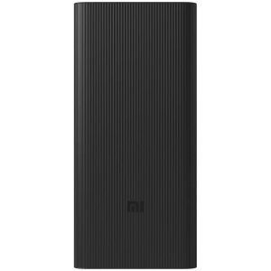 Baterie Externa Xiaomi, 30000mAh, 18W, QC + PD, 1 x USB-C - 2 x USB-A, Neagra 