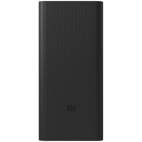 Baterie Externa Xiaomi, 30000mAh, 18W, QC + PD, 1 x USB-C - 2 x USB-A, Neagra 