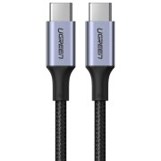Cablu Date si Incarcare USB-C - USB-C UGREEN US316, 100W, 1m, Gri