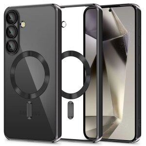 Husa MagSafe pentru Samsung Galaxy S25+ S936, Tech-Protect, Magflex, Neagra 