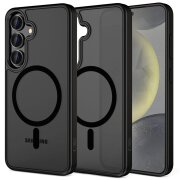 Husa MagSafe pentru Samsung Galaxy S25+ S936, Tech-Protect, Magmat, Neagra 