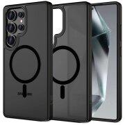 Husa MagSafe pentru Samsung Galaxy S25 Ultra S938, Tech-Protect, Magmat, Neagra 