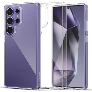 Husa pentru Samsung Galaxy S25 Ultra S938, Tech-Protect, Flexair Hybrid, Transparenta 