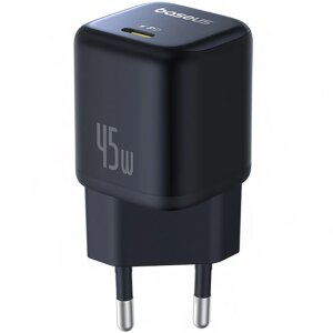 Incarcator Retea Baseus PicoGo, 45W, 3A, 1 x USB-C, Negru P10176800123-00