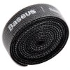 Organizator Cabluri Baseus Circle, Velcro, 1m, Negru ACMGT-E01 