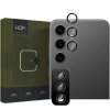 Folie de protectie Camera spate HOFI CamRing PRO+ pentru Samsung Galaxy S25+ S936, Sticla Securizata, Neagra 